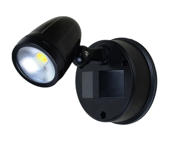 Pure Single Outdoor Spot Light 13W Black - PURE Lighting NZ