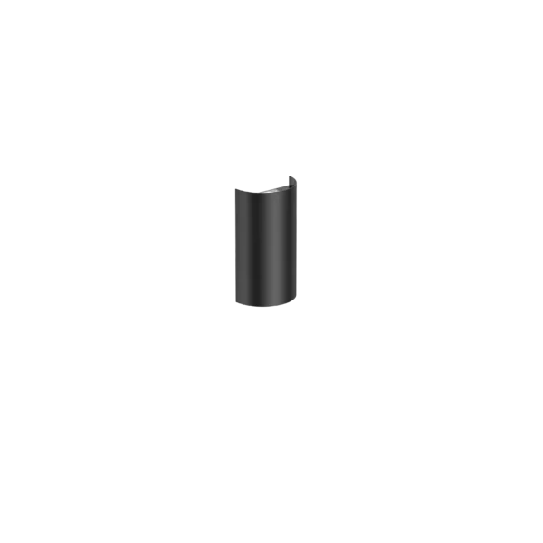 Pure Up/Down Wall Light Curved 8W Black