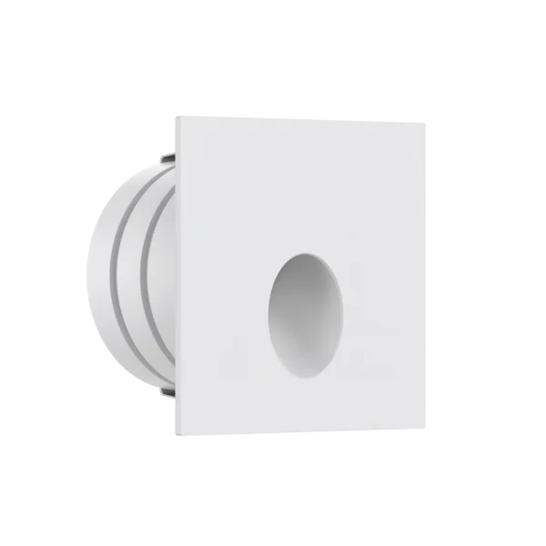 Pure 24V Outdoor Step Light Square Oval 2W White