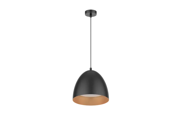 Pure Luxe Pendant Light 10W Gold/Black - PURE Lighting NZ