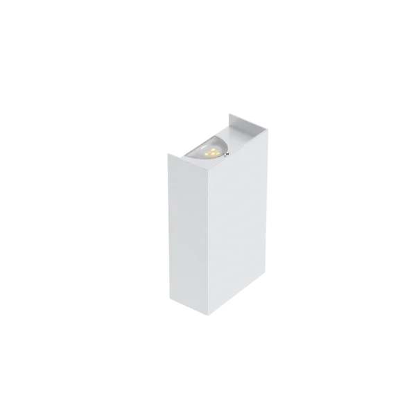 Pure Up/Down Wall Light Square 8W  White