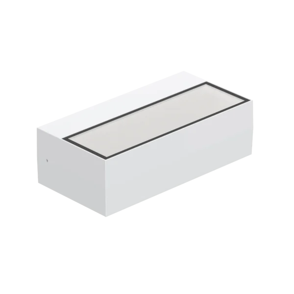 Pure Up/Down Rectangle Wall Light 10W  White