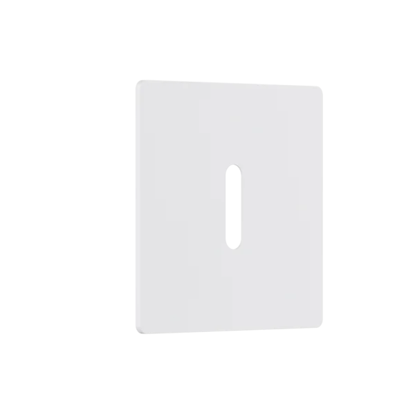 Pure Magnetinc Faceplate for Pure Indoor Step Light      55 x 55mm  Strip Optics White